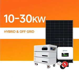 Système d'énergie solaire domestique 12V vers 110V 220V, onde sinusoïdale pure, solaire automobile 4000W 5000W - Product Image 1