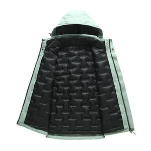 Winter Middle-aged Business Casual Warm Coat Light 90 <strong>White</strong> Down <strong>Jacket</strong> Men <strong>Short</strong> Stand Collar - Product Image 2