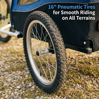 Remorque de vélo pliable et détachable, colorée, pour voyages en plein air, camping, transport de marchandises en montagne