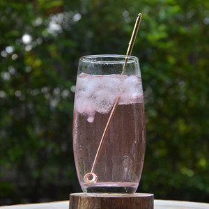 Varilla agitadora de acero inoxidable para manicura, herramienta para recoger polvo líquido, cuchara, mango de cristal - Product Image 2