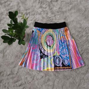 Top con estampado africano y Falda plisada para mujer, conjunto de ropa de talla grande, 2 piezas, gran oferta - Product Image 5