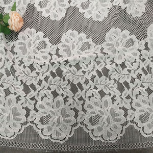 Tela de Encaje con Pestañas de Estilo Francés, Tejida con Red, Ecológica, de Lujo y Alta Calidad para Coser Bolsos, Decoración y Prendas - Product Image 1