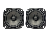 Haut-parleur de voiture de précision 4 pouces 8 Ohm 25W RMS 75W Max 87dB Gamme complète Audio Cône en papier pour mise à niveau stéréo de véhicule