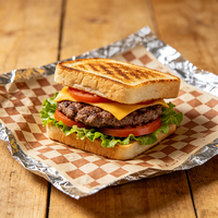 Zachte honingraatfolie vellen, sandwich-wikkelpapier, voor delicatessen, hamburgers, hotdogs, vershoudend