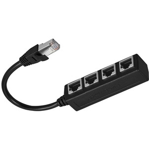 20 см RJ45 1 штекер к 4 гнезду LAN кабель Ethernet сетевой разъем разветвитель Ethernet RJ45 1 в 4 Разъем Удлинительный кабель - Product Image 4