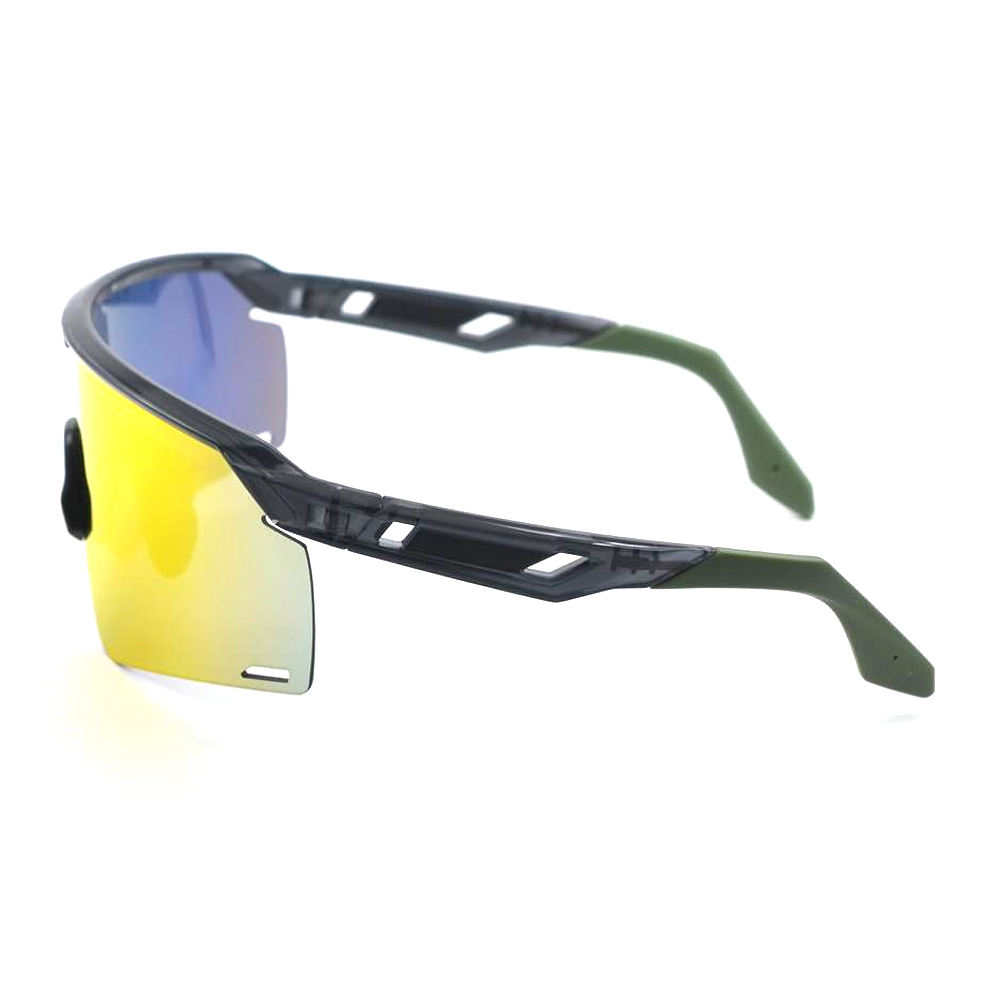 Occhiali Da Ciclismo Haayot - Sportivi Uomo Donna Con Protezione UV, Telaio TR90 Per MTB E Corsa