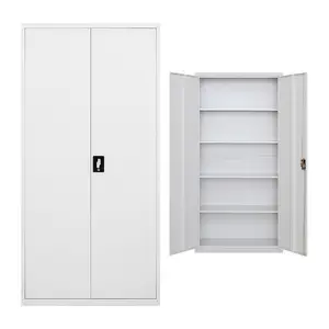 Luoyang armário com fechadura digital, 2 portas, estante para livros, móveis modernos, armário de arquivo em aço e metal para escritório, com fechadura