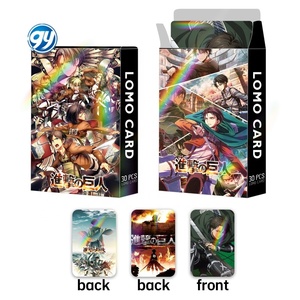 Cartes LOMO Attack on Titan holographiques 30PCS Anime Collectible Box Photo Trading Premium Gift Cards - Product Image 5