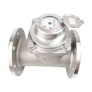 Compteur d'eau analogique Lxlc 50 300, prix fabricant, en acier inoxydable, à bride de 4 pouces, 16 Lxlc 50 300 - Product Image 5