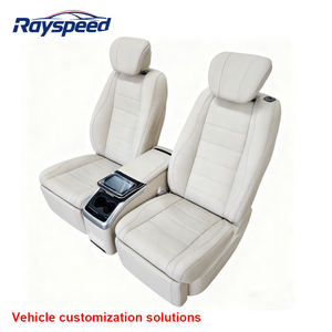 Asientos Traseros Mejorados de Lujo <span class=keywords><strong>para</strong></span> Mercedes-Benz Vito con Diseño de Asiento Aero de Cuero Premium y Tipo Colchón Impermeable - Product Image 1