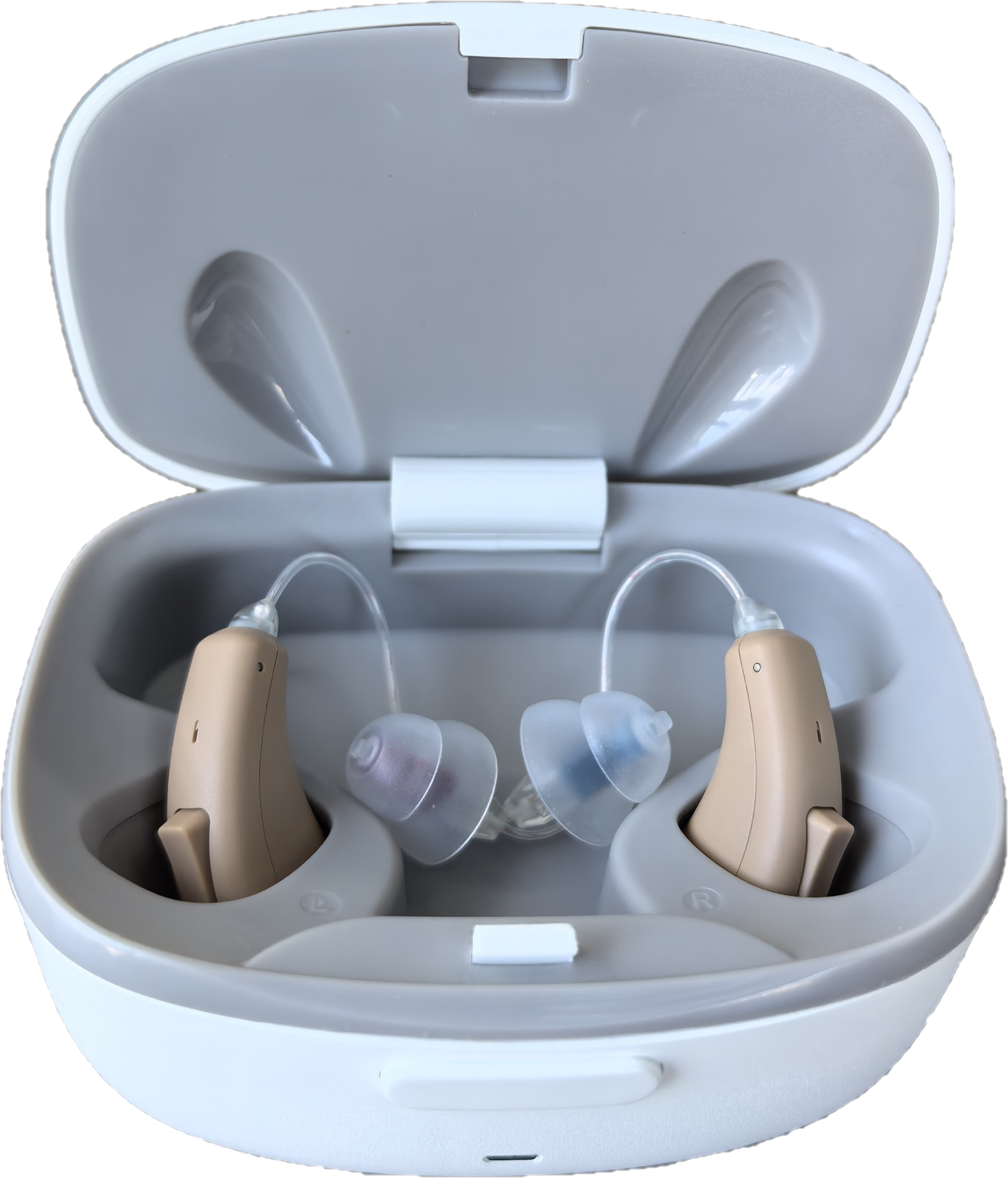 Высококачественные слуховые аппараты RIC с перезаряжаемым Bluetooth для пожилых людей, медицинский уровень, усилитель управления приложением, слуховые аппараты