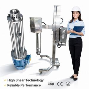 Homogénéisateur mélangeur à cisaillement élevé IBC en acier inoxydable Ace pour les cosmétiques et les engrais liquides - Product Image 6