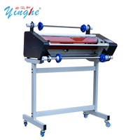 Laminateur grand format Yinghe 650 mm avec support mobile pour affiches, impressions photo et panneaux KT dans les agences de publicité