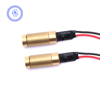 Module de diode laser verte de qualité industrielle, focalisable, 532 nm, 50 mW, 3-5 V, éclairage laser à point vert