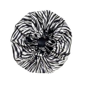 <span class=keywords><strong>Bonnet</strong></span> <span class=keywords><strong>de</strong></span> <span class=keywords><strong>nuit</strong></span> unisexe extra large à large bande, en satin imprimé numérique, pour les affaires, le cyclisme, les voyages, le sport, quatre - Product Image 2