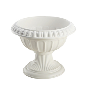 Yicai — Pots de fleurs romaines de Style européen, couleur blanche, en plastique, accessoires de mariage, décoration pour fête - Product Image 1