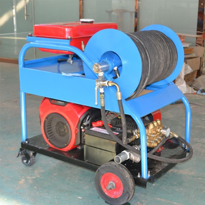 Limpiador de alta presión de 300mm, tubo de drenaje, limpieza de aguas residuales, máquina de chorro de agua - Product Image 3