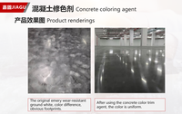 Agent de réparation de couleur pour béton, pour blanchiment et correction de la différence de couleur sur sols durs polis, usage construction, liquide, fût de 20 kg