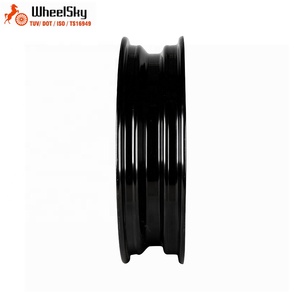 Roue de secours en acier Wheelsky 725703 17 pouces 17x4.0 PCD 5x114.3, nouvelle, noire, avec revêtement E-coating, 725703 - Product Image 3