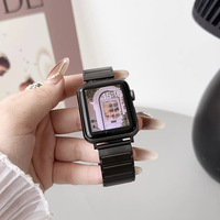 Reloj inteligente de acero inoxidable con doble imán en forma de I, resistente al desgaste y duradero, compatible con Apple iWatch S10