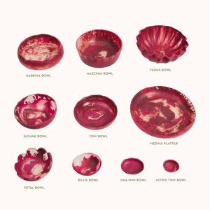 Cuenco de resina redondo respetuoso con el medio ambiente pulido hecho a mano con aspecto clásico de diseño personalizado y precio de venta caliente para ocasiones de fiesta - Product Image 5