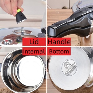 <span class=keywords><strong>Olla</strong></span> <span class=keywords><strong>a</strong></span> <span class=keywords><strong>Presión</strong></span> de Gas <span class=keywords><strong>Universal</strong></span> <span class=keywords><strong>a</strong></span> Prueba de Explosiones de 16 cm/18 cm, Mini Cocinas de Inducción con Asas de Baquelita - Product Image 2