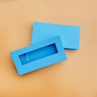 Boîtes à cils en carton faites à la main en gros, étiquette privée, boîtes magnétiques pour cils, emballage tiroir personnalisé avec logo imprimé UV, beauté