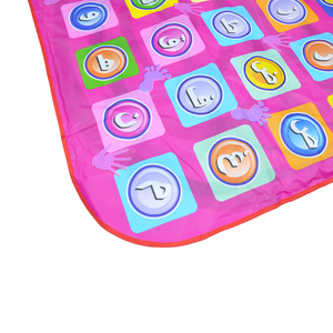 <span class=keywords><strong>Alphabet</strong></span> arabe électronique apprentissage danse jouet exercice tapis de danse musicale pour enfants sans fil - Product Image 2