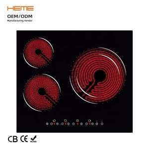 CE CB Approved 3-Burner Ceramic Glass Cooktop Built-In Kitchen Appliances <b>Stove</b> - Product Image 1