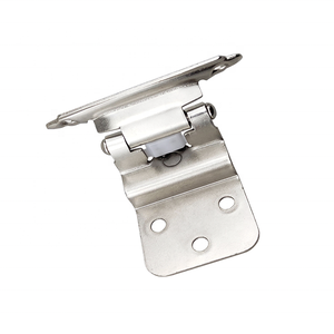 Promotionele 3/8 "Iron Overlay Insert Zelfsluitende Semi-Verborgen <span class=keywords><strong>Wrap</strong></span> Scharnier Voor Houten Kasten Voor Slaapkamer Exterieur Ziekenhuis - Product Image 3