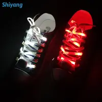 Sepatu Lampu LED Renda Olahraga Lari, Sepatu Menyala Dalam Gelap LOGO Kustom