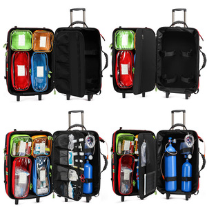 Vide détachable chariot <span class=keywords><strong>sac</strong></span> à dos Kit de survie <span class=keywords><strong>sac</strong></span> chariot de soins médicaux sauvetage d'urgence médecin <span class=keywords><strong>visite</strong></span> <span class=keywords><strong>sac</strong></span> de premiers soins - Product Image 5