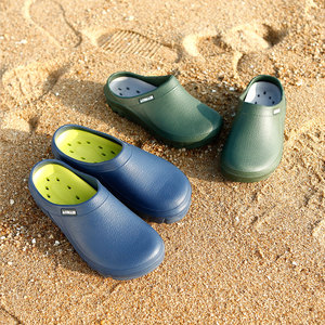 Resistente EVA Garden Clogs scarpe impermeabile Slip-on arco morbido supporto antiscivolo lavabile spiaggia pantofola per uomo donna estate autunno - Product Image 6