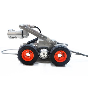 Telecamera Robot cingolata per ispezione Video del tubo dell'olio della conduttura della fognatura con messa a fuoco elettrica - Product Image 3