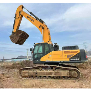 Excavadora Usada Hyundai 385LC-9T de 38 Toneladas, Modelo 385L vs 375LVS, Original de Corea del Sur, en Venta, con Pintura Original - Product Image 1