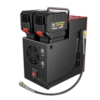 GX-E-L3 électrique 18V batterie au Lithium sans fil haute pression Mini compresseur automatique pour la plongée pompe à main haute pression