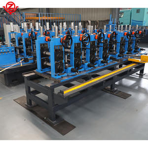 Macchina Industriale per la Produzione di Tubi in Acciaio al Carbonio, Linea di Produzione con Saldatura ad Alta Frequenza, Motore PLC, Facile Utilizzo, Cina - Product Image 3