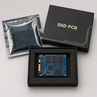 Fabricant de cartes de circuits imprimés pour disques durs - Carte logique SSD M.2 NVMe HDI multi-couches jusqu'à 40 couches High-TG Megtron ENIG ENEPIG