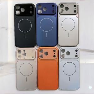 Premium Original Design Olyphone <span class=keywords><strong>PC</strong></span> Pure Color <span class=keywords><strong>Hard</strong></span> Back Magnetic Wireless-Charge Funda para teléfono móvil a prueba de golpes para 17 - Product Image 4