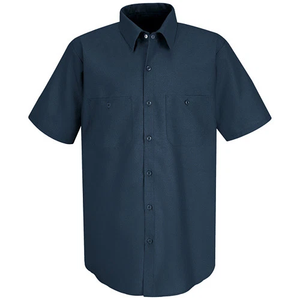 <span class=keywords><strong>Chemise</strong></span> de travail unie à <span class=keywords><strong>2</strong></span> <span class=keywords><strong>poches</strong></span> pour <span class=keywords><strong>homme</strong></span>, uniforme industriel, haut à manches courtes, respirant, en coton écologique, infroissable, été - Product Image 5