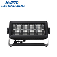 Luz estroboscópica LED RGBW profesional de 400W, accesorio de iluminación Lyre impermeable, luces móviles blancas DMX512 IP65 para Tema de escenario al aire libre