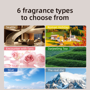 Mesin Diffuser, kustom, mesin penyebar Aroma parfum esensial aromatik Mini ultrasonik tanpa air, penyebar Aroma minyak untuk rumah - Product Image 4