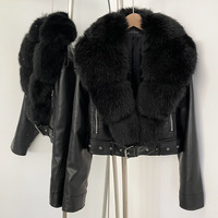 Blouson de motard court en similicuir lavé pour femme, style européen et américain, best-seller transfrontalier, manteau tendance