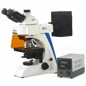 유전자 의학 형광성 생물학 현미경 디지털 방식으로 BK5000-FL 는 휴대용 쌍안경 생물학 형광성 현미경을 사용했습니다