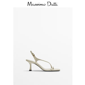 Zapatos de Mujer Massimo <span class=keywords><strong>Dutti</strong></span>, Verano 2025, Nuevas Sandalias Negras con Tiras Cruzadas, Tacón Alto, Microfibra - Product Image 4