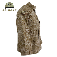 Ensemble uniforme tactique unisexe en polyester/coton Rip-Stop camouflage Multicam ACU