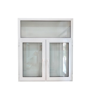 WANJIA Nhà Cửa Sổ Đôi Kính Pvc Cửa Sổ Và Cửa Ra Vào Upvc Cửa Sổ Cửa Sổ - Product Image 1
