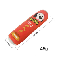 Usine En Gros Chien Molaire Jouets Baril Forme Chiot Mâcher En Peluche Jouet Résistant Aux Morsures Pet Interactive Jouer Soulager L'ennui Jouet