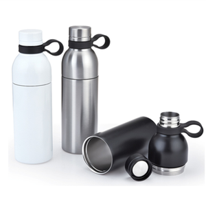 720ml Keep <b>Hot</b> Keep Cold Stainless Steel Coffee Mug Tumbler Cups With Metal Straw Cool Water Bottle Flower Cups - Product Image 2