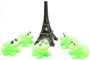 Mini cao su Ếch cho tắm squeak và Float ếch bơi bồn tắm đồ chơi cho bé trai và bé gái sinh nhật đảng trang trí - Product Image 3